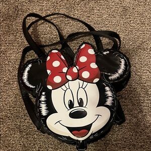 Minnie Mouse Black and Red Backpack
